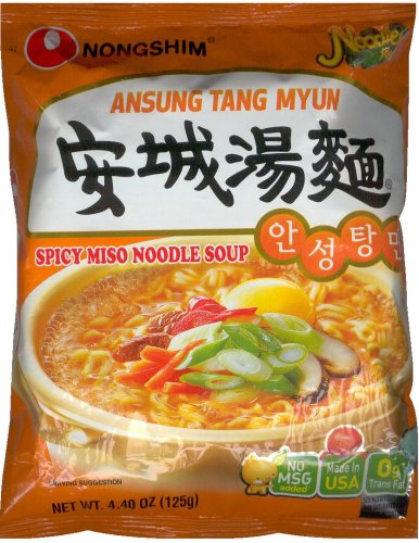 (image for) NONGSHIM ANSUNG TANG MYUN SPICY MISO NOODLE SOUP