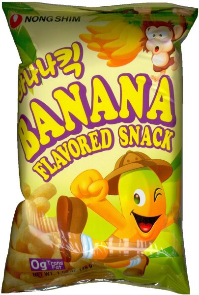 (image for) NONGSHIM BANANA KICK BANANA SNACK