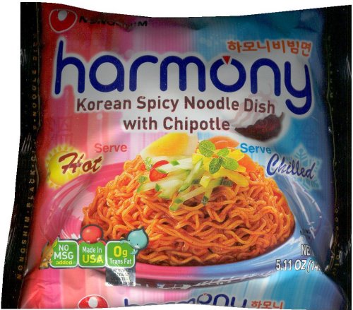 (image for) NONGSHIM HARMONY KOREAN SPICY NOODLE DISH WITH CHIPOTLE