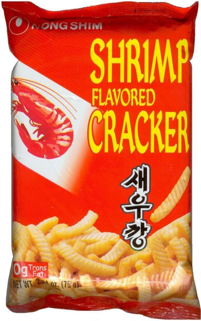 (image for) NONGSHIM SHRIMP FLAVORED CRACKER