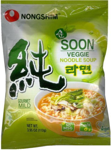 (image for) NONGSHIM SOON VEGGIE NOODLE SOUP