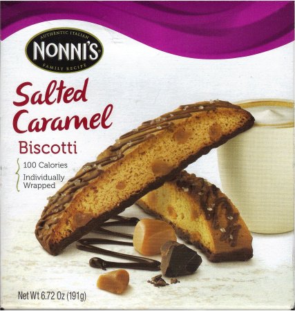 (image for) NONNI'S BISCOTTI SALTED CARAMEL