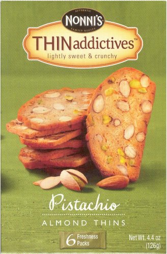 (image for) NONNI'S THINaddictives PISTACHIO ALMOND THINS