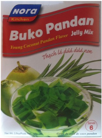 (image for) NORA BUKO PANDAN JELLY MIX