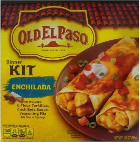 (image for) OLD EL PASO ENCHILADA DINNER KIT