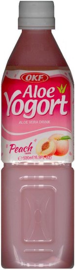 (image for) OKF ALOE VERA YOGORT DRINK PEACH FLAVOR