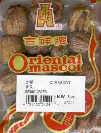 (image for) ORIENTAL MASCOT DRIED SWEET DATES