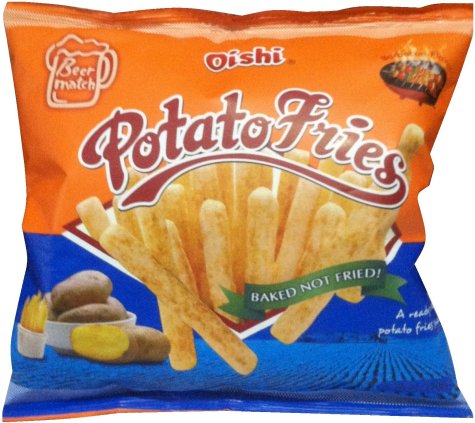 (image for) OISHI POTATO FRIES BARBECUE FLAVOR