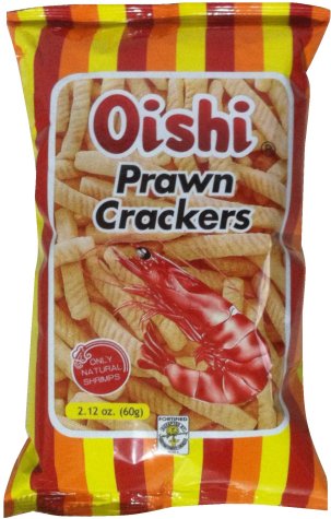 (image for) OISHI PRAWN CRACKERS