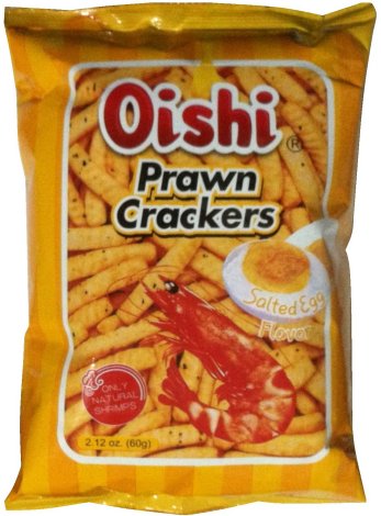 (image for) OISHI PRAWN CRACKERS SALTED EGG FLAVOR