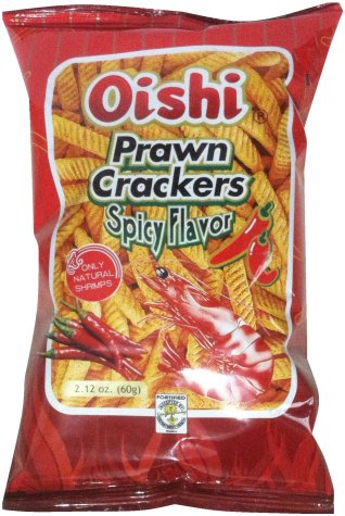 (image for) OISHI PRAWN CRACKERS SPICY