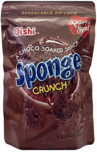 (image for) OISHI SPONGE CRUNCH CHOCO SOAKED SNACK