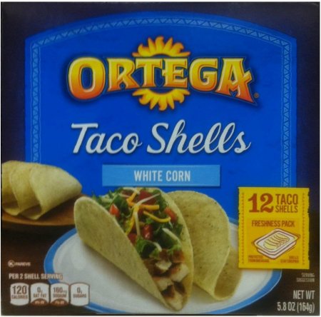 (image for) ORTEGA TACO SHELLS WHITE CORN