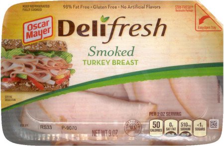 (image for) OSCAR MAYER DELI FRESH SMOKED TURKEY BREAST