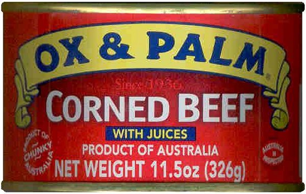 (image for) OX & PALM CORNED BEEF