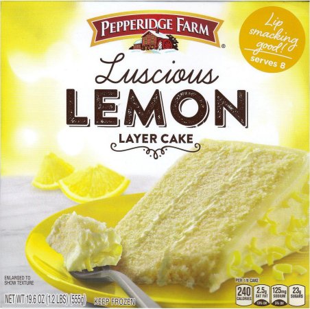 (image for) PEPPERIDGE FARM LEMON LAYER CAKE