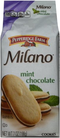 (image for) PEPPERIDGE FARM MILANO MINT CHOCOLATE COOKIES