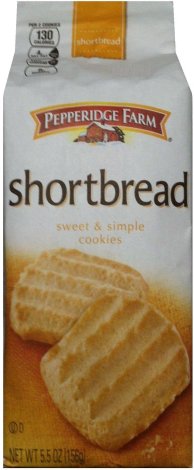 (image for) PEPPERIDGE FARM SHORTBREAD SWEET & SIMPLE COOKIES