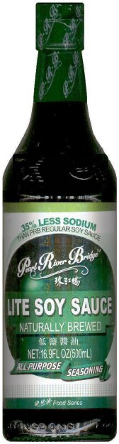 (image for) PEARL RIVER BRIDGE LITE SOY SAUCE NATURALLY BREWED