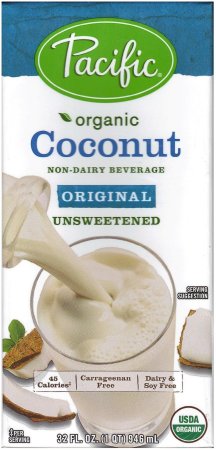 (image for) PACIFIC ORGANIC COCONUT ORIGINAL UNSWEETENED NON-DAIRY BEVERAGE