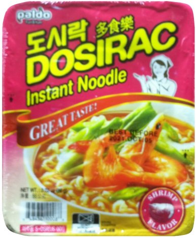 (image for) PALDO DOSIRAC INSTANT NOODLE SHRIMP FLAVOR