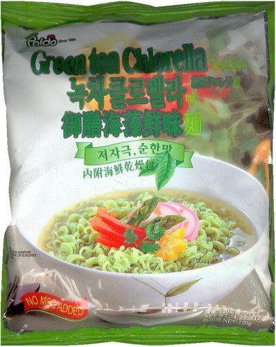 (image for) PALDO GREEN TEA CHLORELLA NOODLES