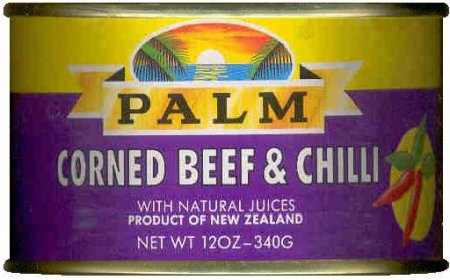 (image for) PALM CORNED BEEF & CHILLI