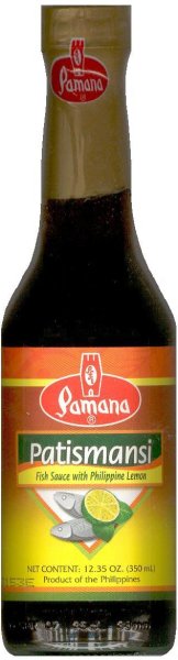 (image for) PAMANA PATISMANSI FISH SAUCE WITH PHILIPPINE LEMON