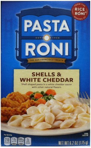 (image for) PASTA RONI SHELLS & WHITE CHEDDAR