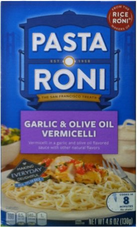 (image for) PASTA RONI GARLIC & OLIVE OIL VERMICELLI