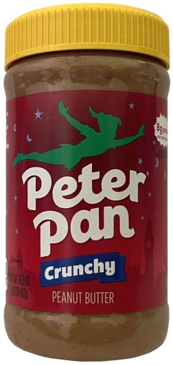 (image for) PETER PAN CRUNCHY PEANUT BUTTER