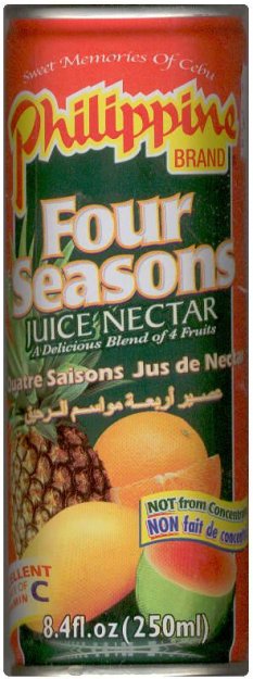 (image for) PHILIPPINE BRAND FOUR SEASONS JUICE NECTOR