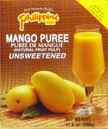 (image for) PHILIPPINE BRAND MANGO PUREE UNSWEETENED