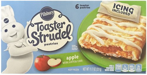 (image for) PILLSBURY TOASTER STRUDEL PASTRIES APPLE