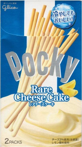 (image for) POCKY RARE CHEESE CAKE COVERED BISCUIT STICKS