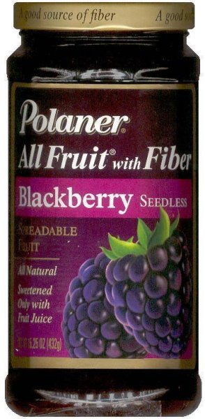 (image for) POLANER BLACKBERRY FRUIT w/ FIBER PRESERVE