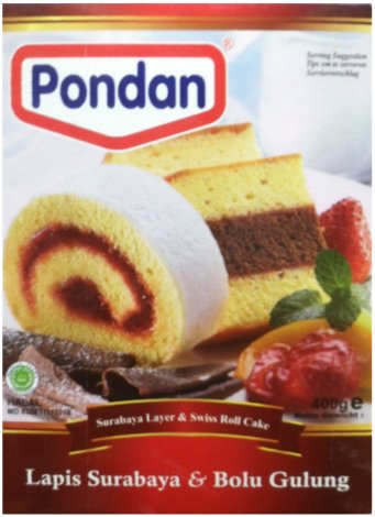 (image for) PONDAN SURABAYA LAYER & SWISS ROLL CAKE