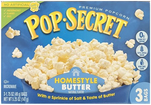 (image for) POP SECRET HOMESTYLE BUTTER POPCORN