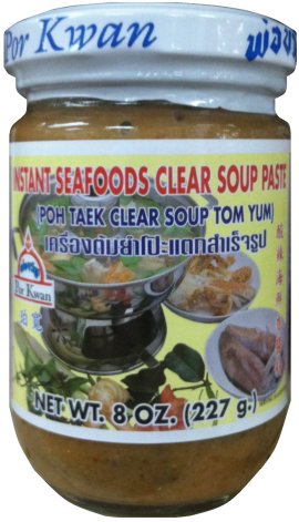 (image for) POR KWAN INSTANT SEAFOOD CLEAR SOUP PASTE