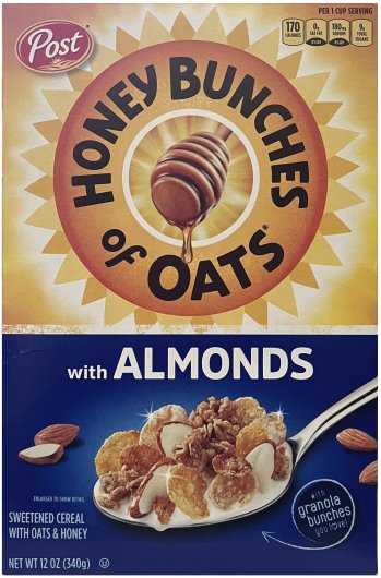 (image for) POST HONEY BUNCHES OF OATS WITH ALMONDS