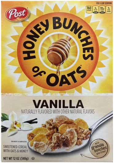 (image for) POST HONEY BUNCHES OF OATS VANILLA