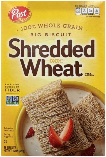 (image for) POST SHREDDED WHEAT CEREAL