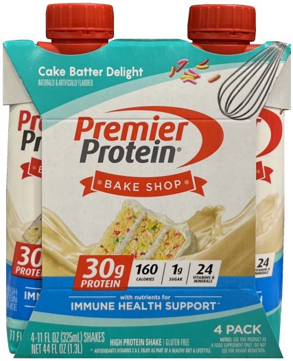 (image for) PREMIER 30g PROTEIN SHAKE CAKE BATTER DELIGHT