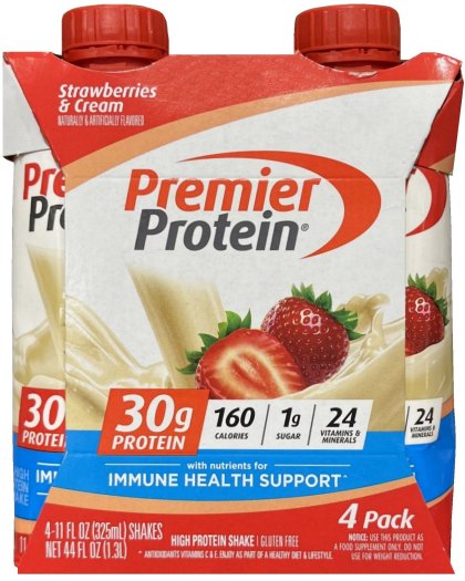 (image for) PREMIER 30g PROTEIN SHAKE STRAWBERRIES & CREAM