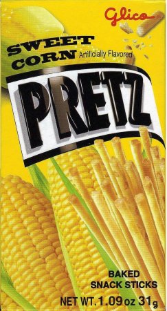 (image for) GLICO PRETZ SWEET CORN PRETZEL STICKS