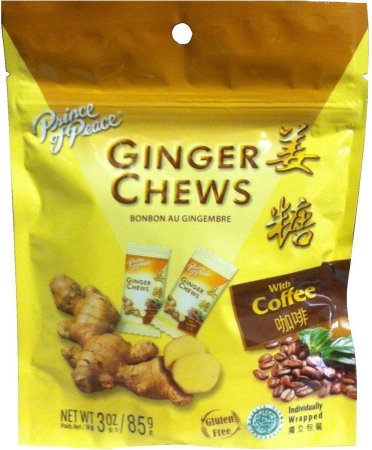 (image for) PRINCE OF PEACE GINGER CHEWS WITH COFFEE FLAVOR