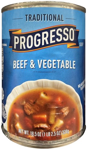 (image for) PROGRESSO TRADITIONAL BEEF & VEGETABLES