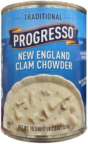 (image for) PROGRESSO TRADITIONAL NEW ENGLAND CLAM CHOWDER