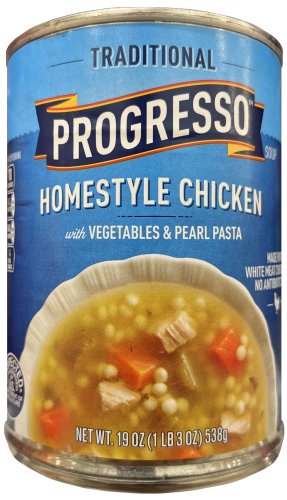 (image for) PROGRESSO TRADITIONAL HOMESTYLE CHICKEN WITH VEGETABLES & PASTA