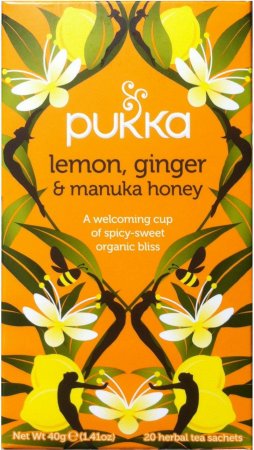 (image for) PUKKA LEMON GINGER MANUKA HONEY TEA